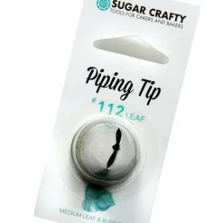 Large Leaf Piping Tip #112 Sugar Crafty Decorating Tip for Leaves & Foliage