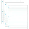 Large Magnetic Notebook Page, 12" x 15", Pack of 3
