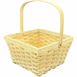 Large Natural Square Basket by Ashland®