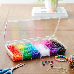 Large Rainbow Pony Bead Box By Creatology™