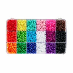 Large Rainbow Pony Bead Box By Creatology™