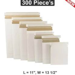Large Shipping & Packing Boxes L 11", W 13 1/2" for Secure and Versatile Storage