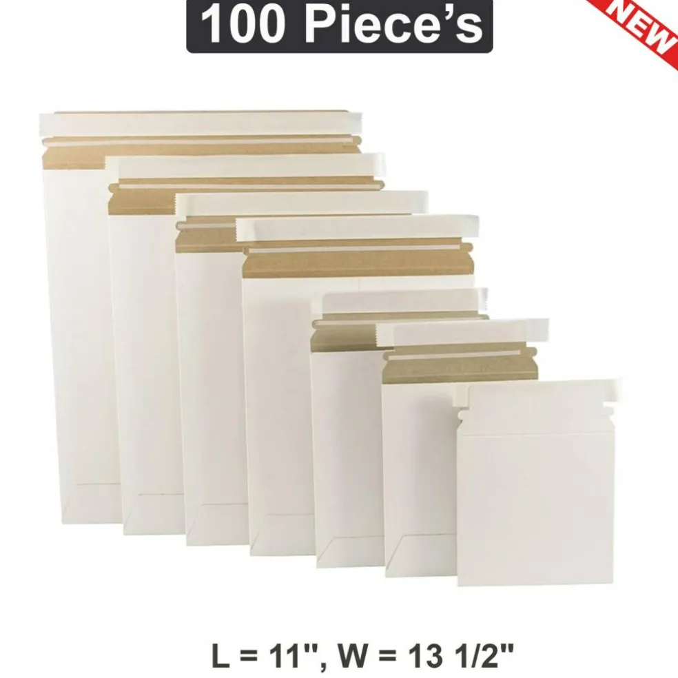 Large Shipping & Packing Boxes L 11", W 13 1/2" for Secure and Versatile Storage