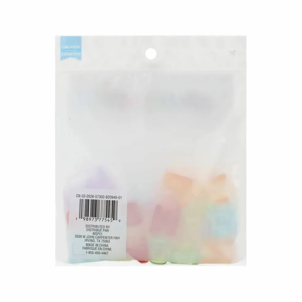 Large Translucent Bubble Alphabet Beads, 26ct. by Creatology™