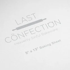 Last Confection 12 Cookie Baking Sheets - Rimmed Aluminum Jelly Roll Trays