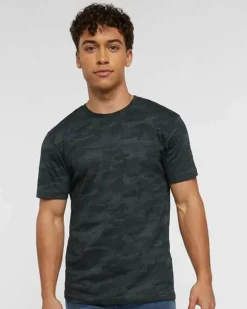 LAT Fine Jersey Crewneck Short Sleeve T-Shirt Free Shipping