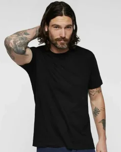 LAT Fine Jersey Crewneck Short Sleeve T-Shirt Free Shipping