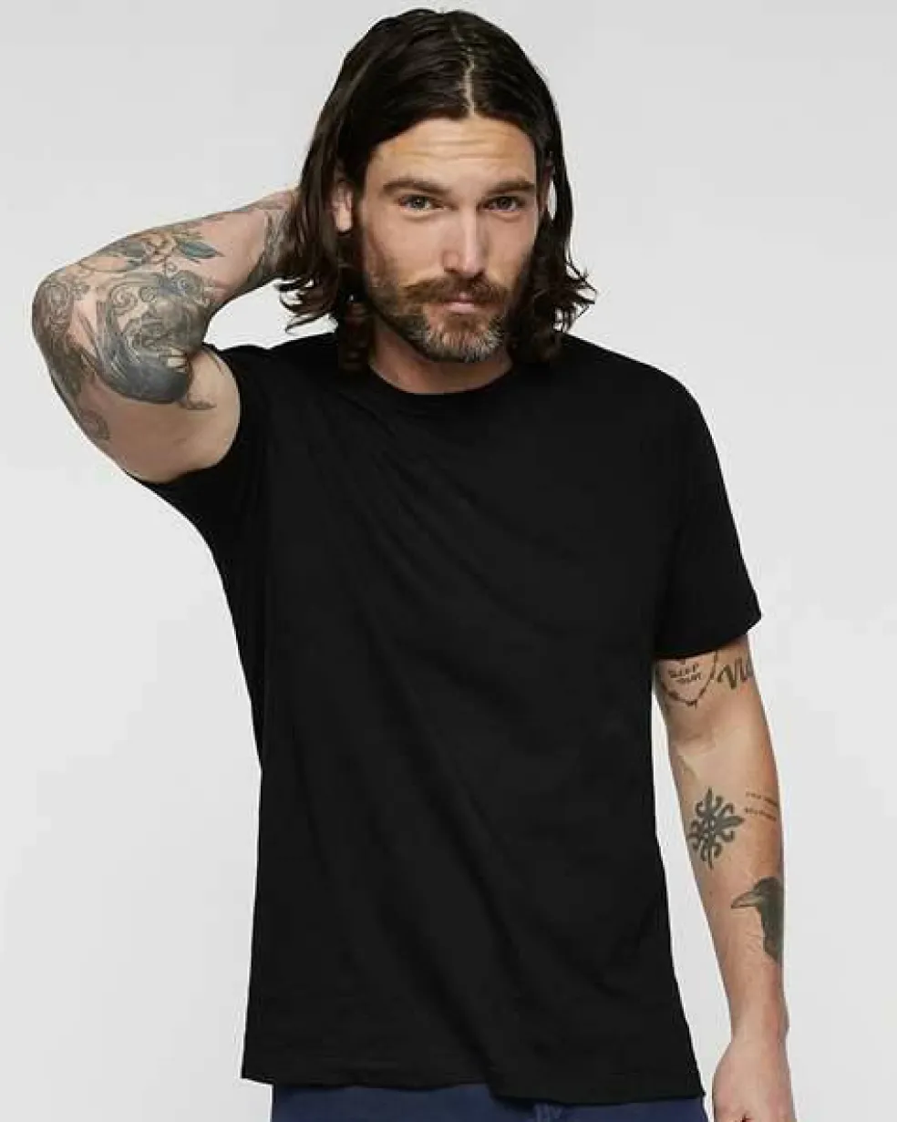 LAT Fine Jersey Crewneck Short Sleeve T-Shirt Free Shipping