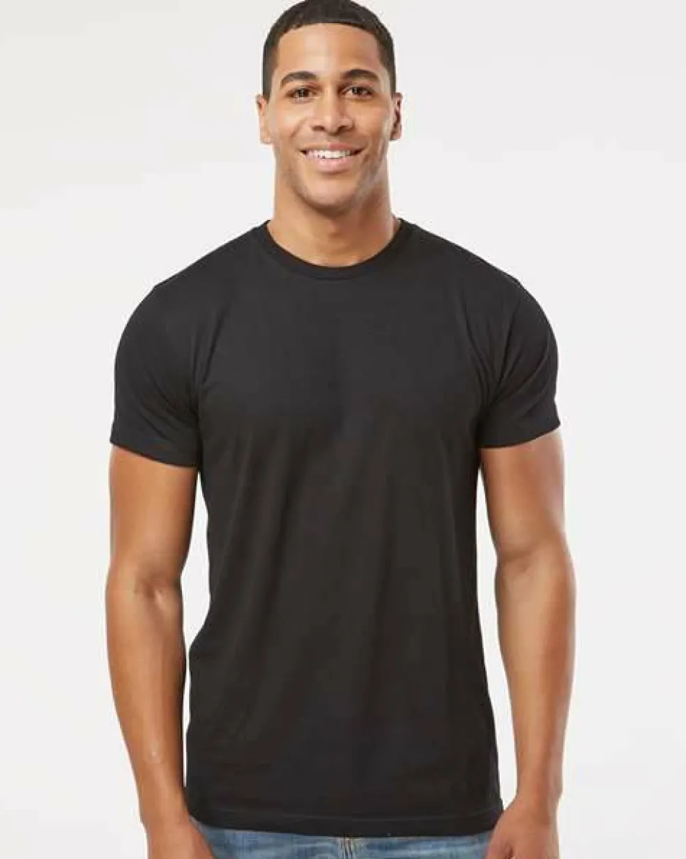 LAT Fine Jersey Crewneck Short Sleeve T-Shirt Free Shipping