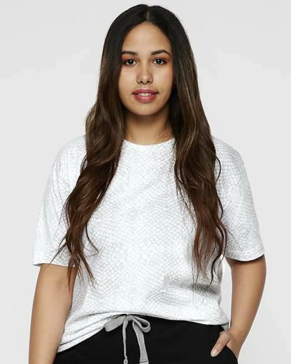 LAT Fine Jersey Crewneck Short Sleeve T-Shirt Free Shipping
