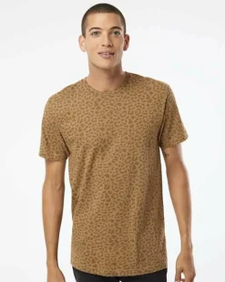 LAT Fine Jersey Crewneck Short Sleeve T-Shirt Free Shipping
