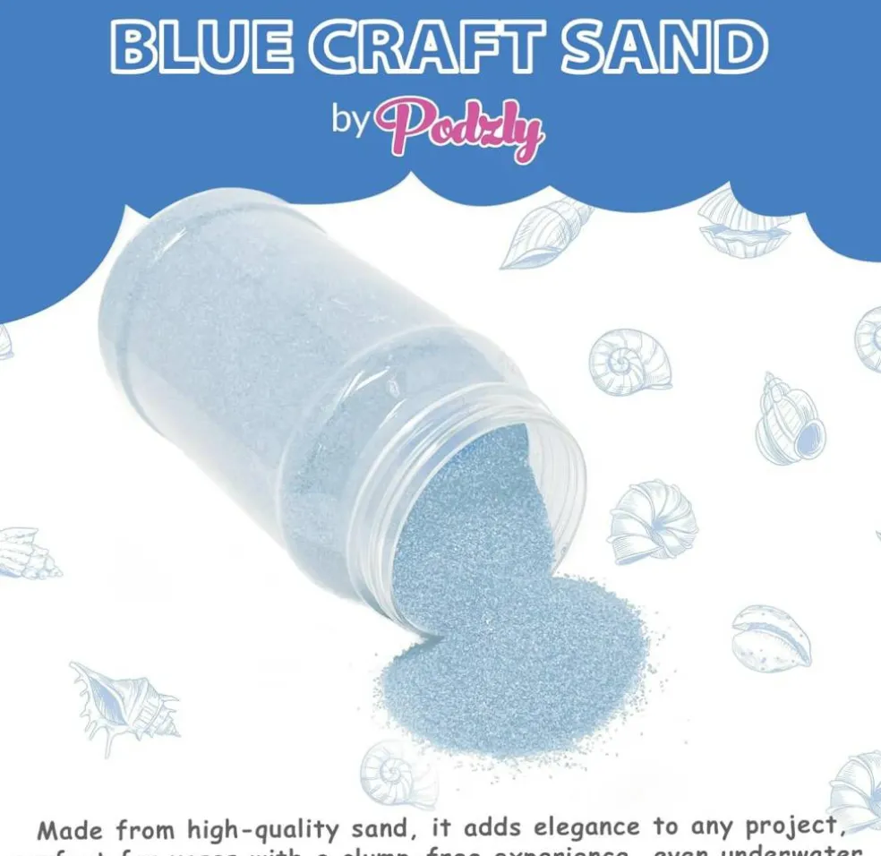 5 lb Decorative Craft Sand - Ideal for Weddings, Therapy, and Creative Projects