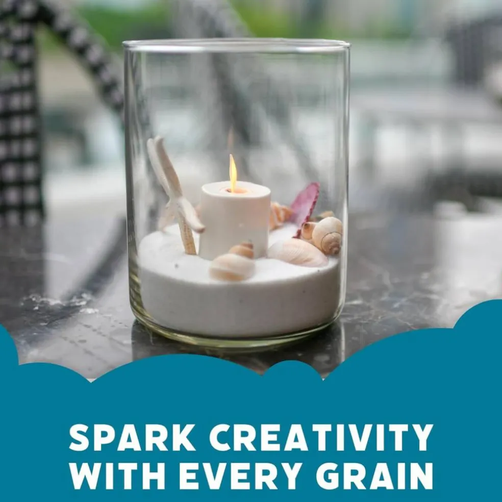 5 lb Decorative Craft Sand - Ideal for Weddings, Therapy, and Creative Projects