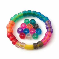1lb. Multicolor Pony Beads by Creatology™, 6mm x 9mm