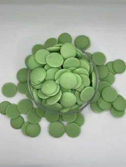 2.5lbs Merckens Light Green Chocolate Candy Melts for Dipping Coating Drizzling Baking Treats