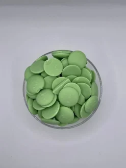 2.5lbs Merckens Light Green Chocolate Candy Melts for Dipping Coating Drizzling Baking Treats