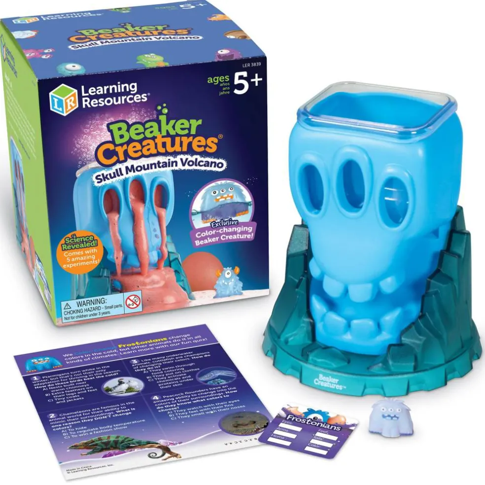 Learning Resources Beaker Creatures Skull Mountain Volcano