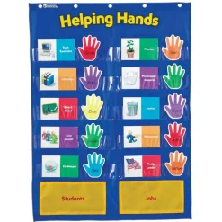 Learning Resources® Helping Hands Pocket Chart