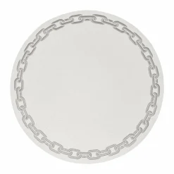 Leatherette Chain Design Placemat Set of 4