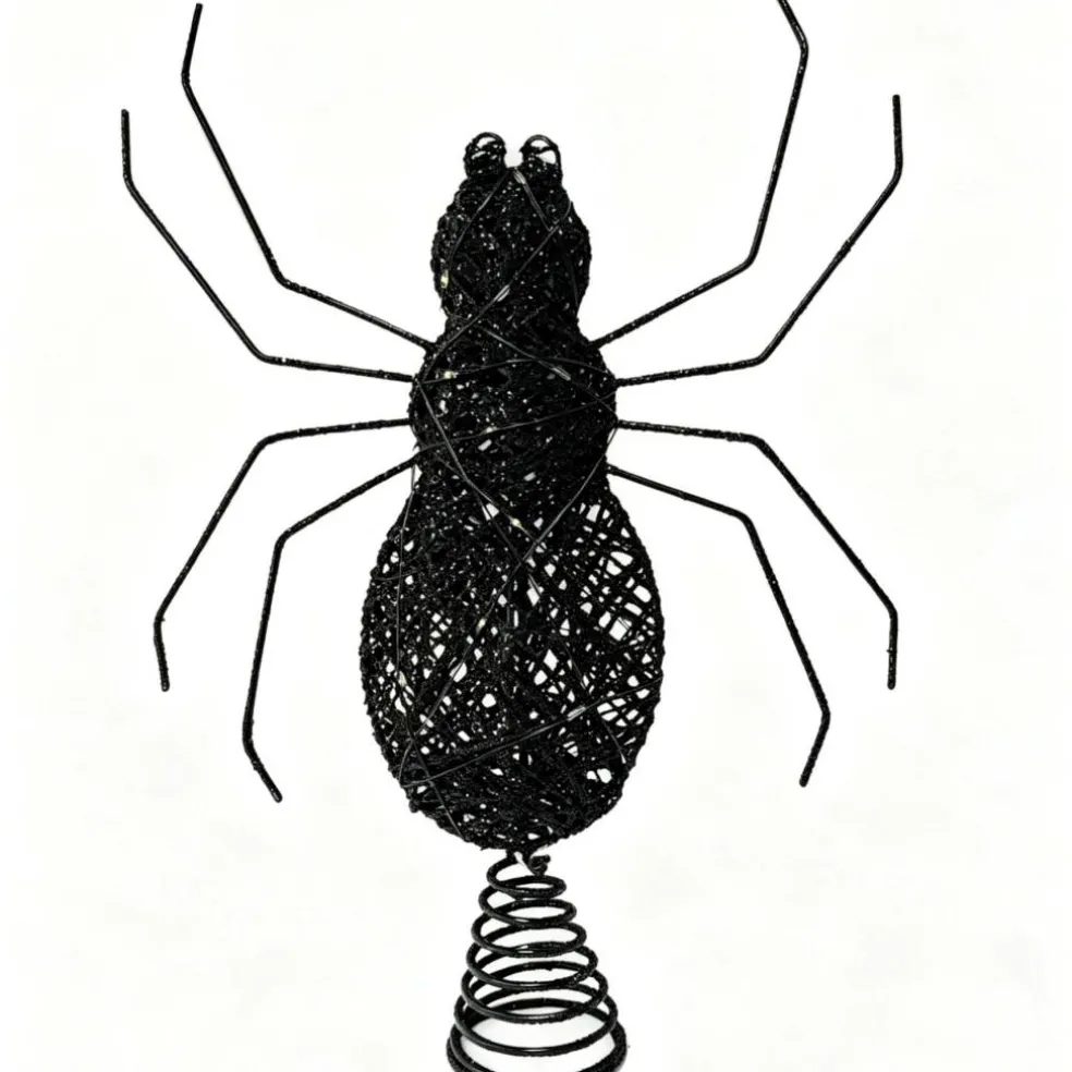 13" LED Black Spider Tree Topper by Ashland®