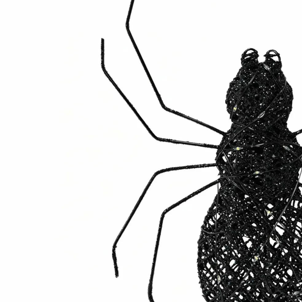 13" LED Black Spider Tree Topper by Ashland®