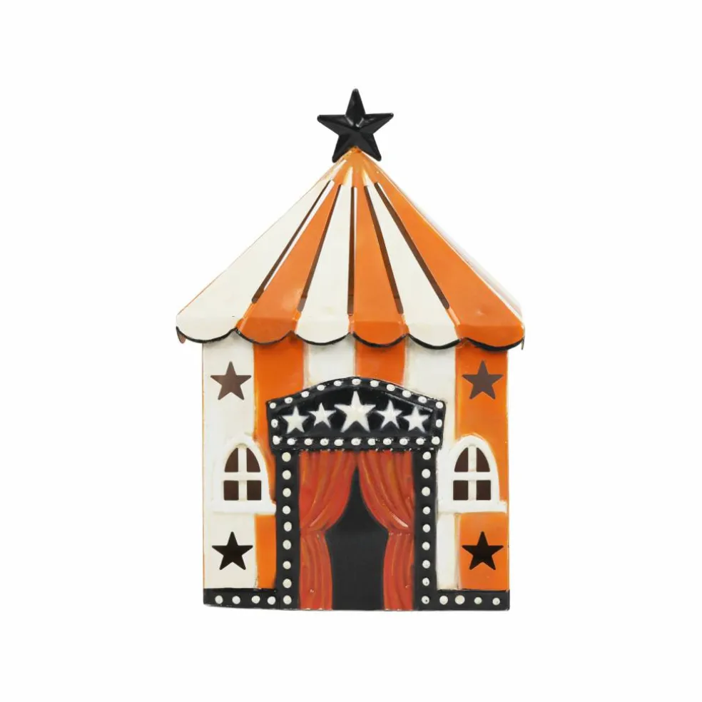 8" LED Carnival Tent Metal Tabletop Décor by Ashland®