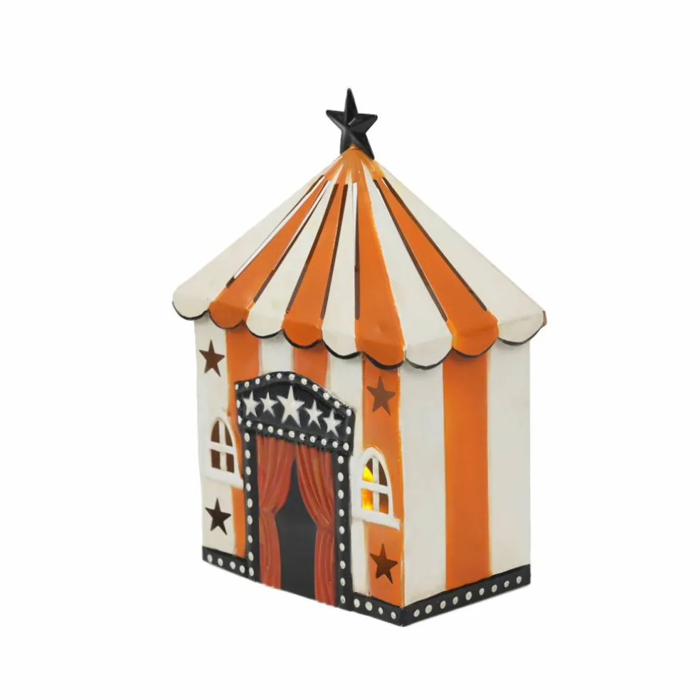 8" LED Carnival Tent Metal Tabletop Décor by Ashland®