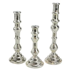 LED Golden Sparkles Candle Holders Set