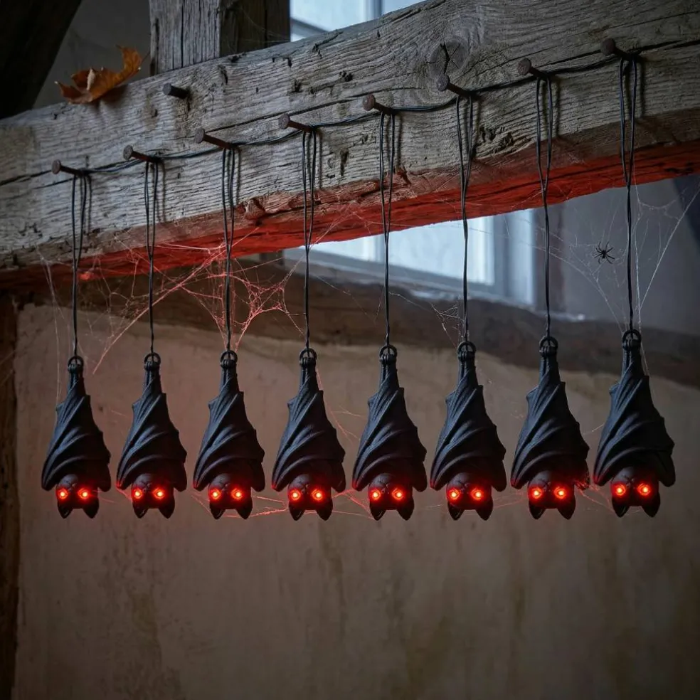 5.75" LED Hanging Bat String Lights by Ashland®