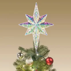 22.5" LED Lighted Iridescent Tree Topper by Ashland®