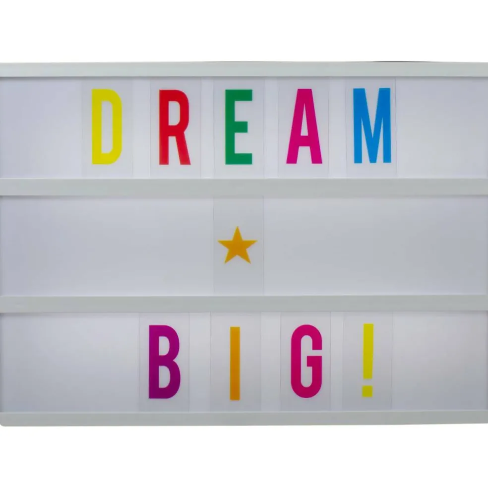 12" LED Numbers & Letters Cinema Light Box