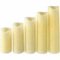 LED Wax Pillar Candles by Ashland®