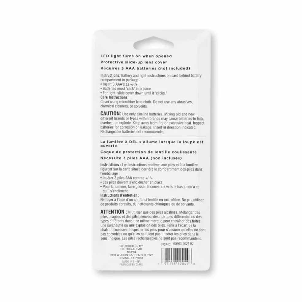 LED 5X Aspheric Magnifier by Loops & Threads®