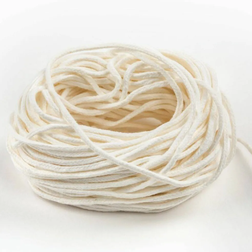 Lehman's Wicking for Candle Making - #2 Square Braid to Make Your Own Pillar or Taper Candles