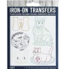 Leisure Arts Iron-On Transfer, Cat, Embroidery Patterns, Embroidery Patterns Iron On Transfers, Hand Patterns, Iron On Transfer Patterns