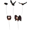 Lemax Assorted Birds Halloween Village Accessory Set of 5 #84816
