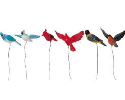 Lemax Assorted Birds Village Accessory Figurine Set of 6 #84815