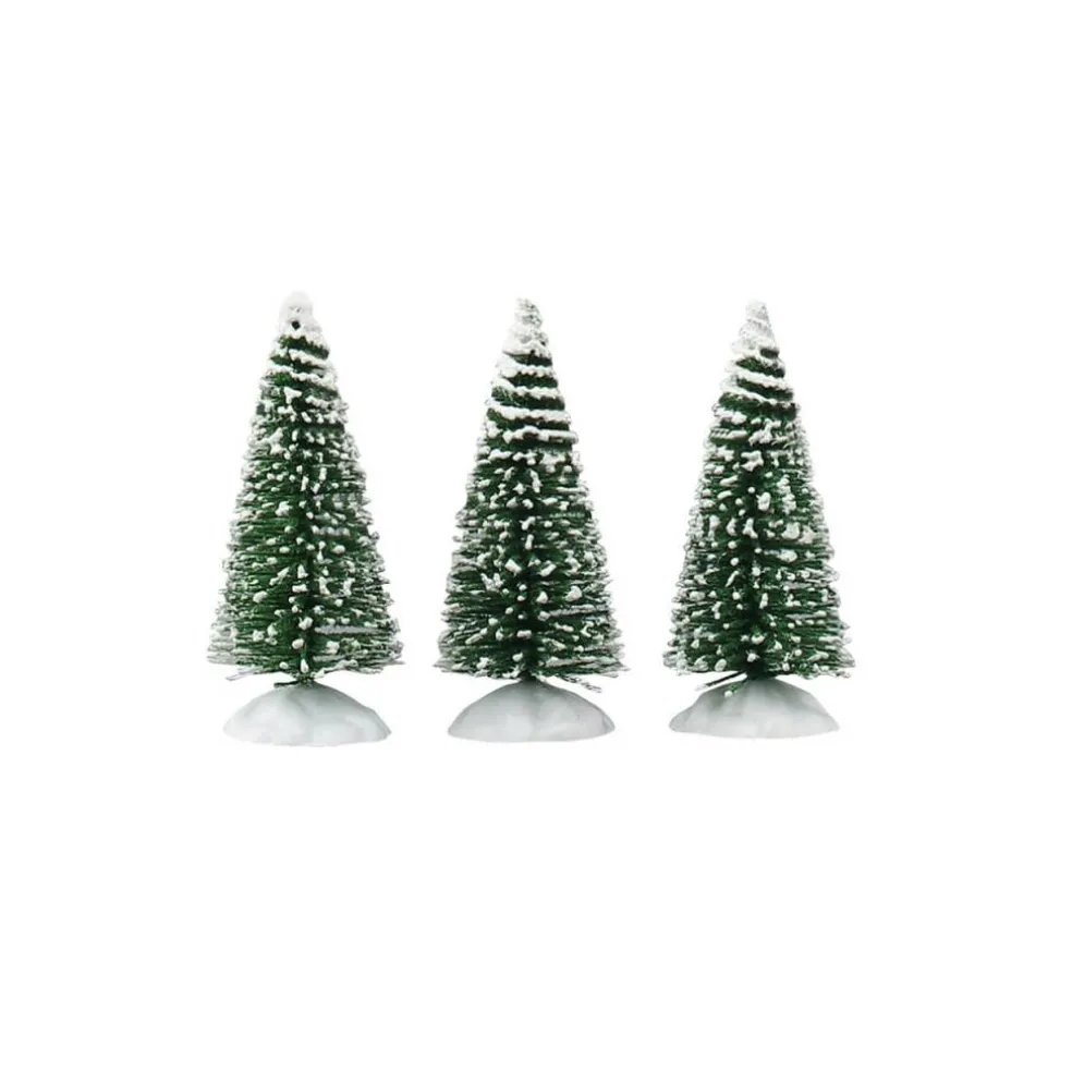 Lemax Bristle Tree Mini Set of 3 #04763