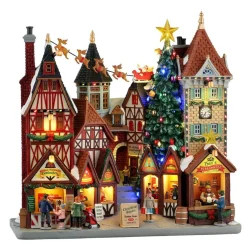 Lemax Caddington Village Christkindl Square Christmas Building