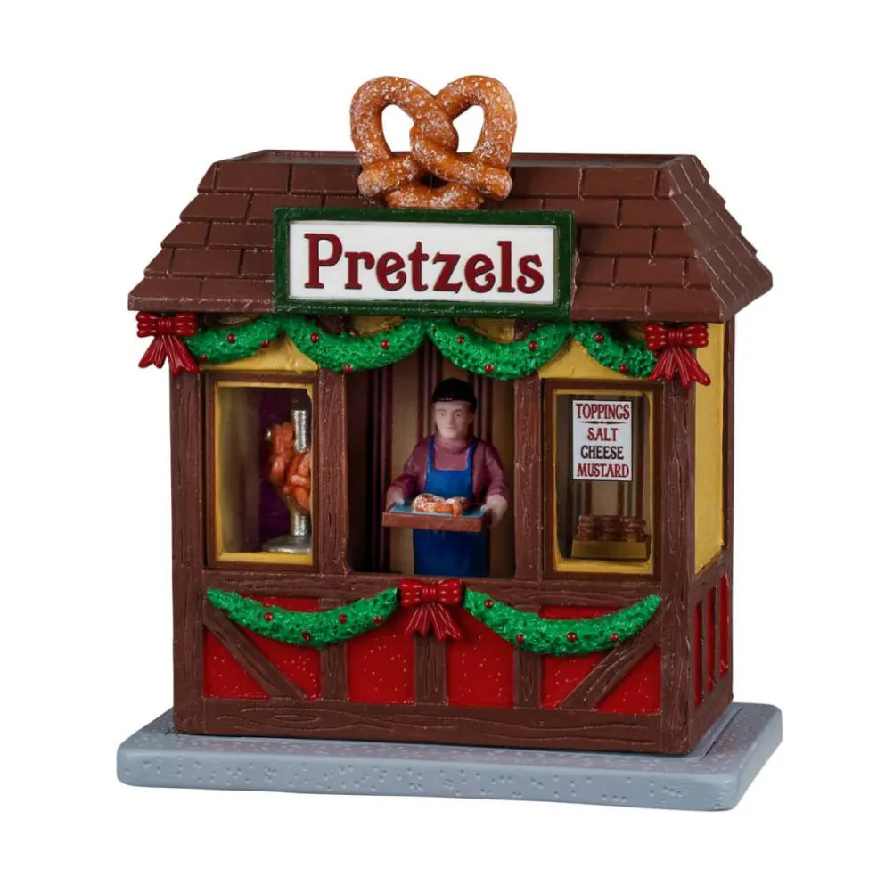 Lemax Caddington Village Christmas Market Accessory Pretzels