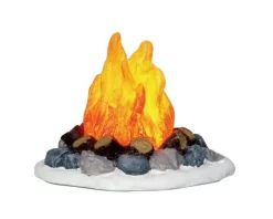 Lemax Camp Fire Battery Operated Lighted Accessory #04273