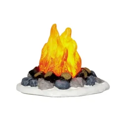 Lemax Camp Fire Battery Operated Lighted Accessory #04273