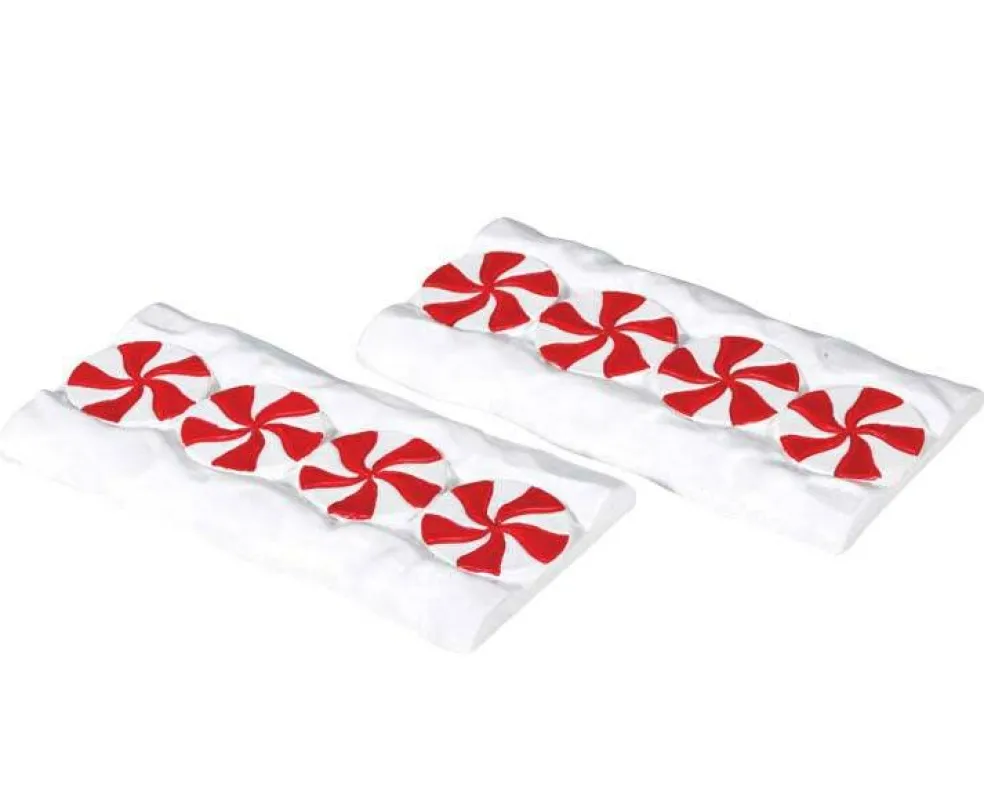 Lemax Candy Cane Lane Straight Accessories Set of 2 #74206
