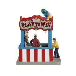 Lemax Carnival Village Accessory: Ring Toss Game