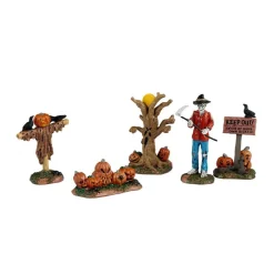 Lemax Creepy Pumpkin Patch Figurines Set of 5 #52513