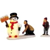 Lemax Frosty’s Friendly Greeting Lighted Accessory Set of 2 #04511