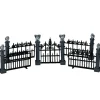 Lemax Gargoyle Fence Village Accessory Set of 5 #44139