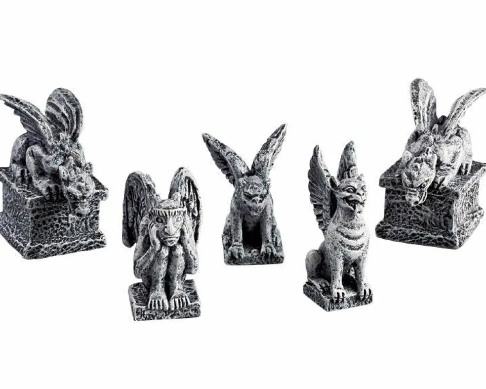 Lemax Gargoyles Set of 5 Figurines #52124