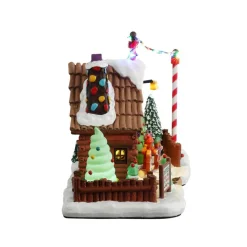 Lemax Lou's Tree Farm Lighted Building Battery Operated #25951