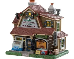 Lemax Mountain High Market Lighted Building #95534